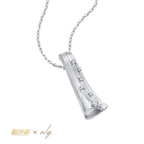 追光者同款联名项链积会925银