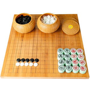 标准套装围棋套装黑白双面云子