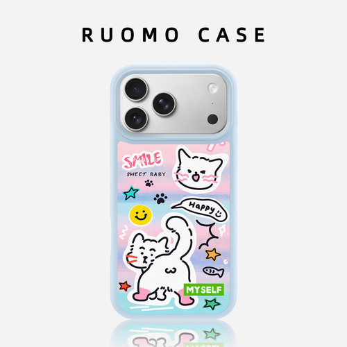 糖果猫猫时尚磁吸手机壳