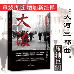 大波 李劼人 著 现代/当代文学文学 新华书店正版图书籍 四川文艺出版社