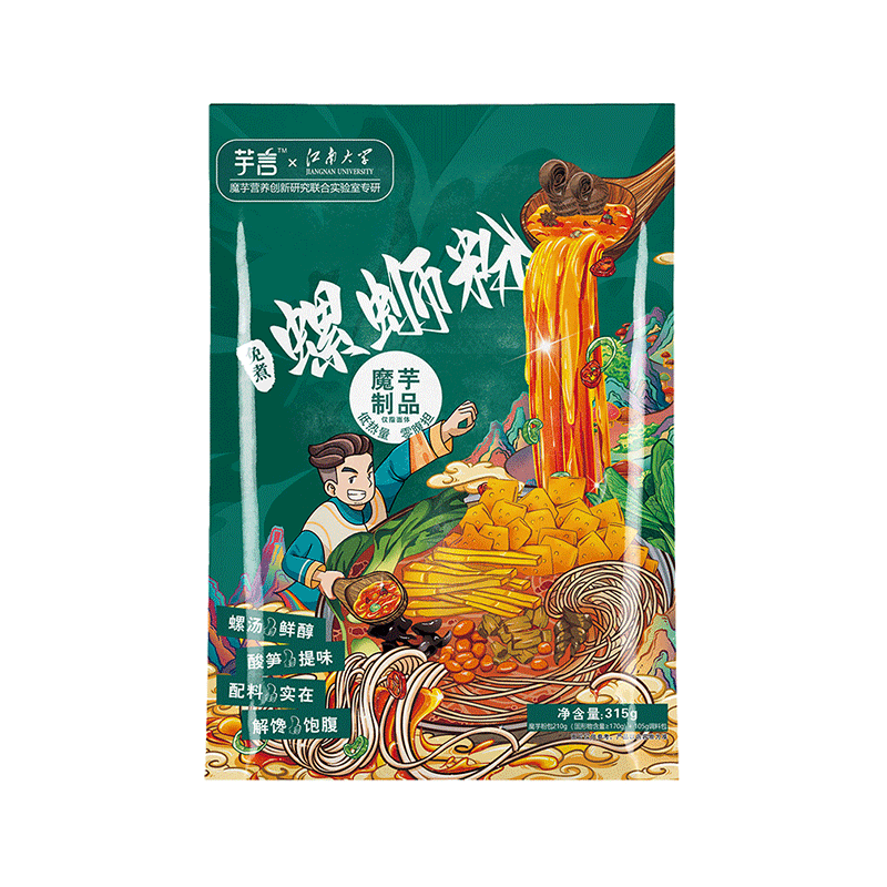 【U先试用】芋小芊江南大学柳州魔芋螺蛳粉臭辣酸爽凉拌速食