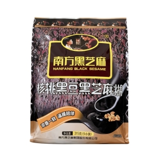 清仓直播 9袋 南方黑芝麻糊 35g 核桃黑豆黑芝麻糊 315g