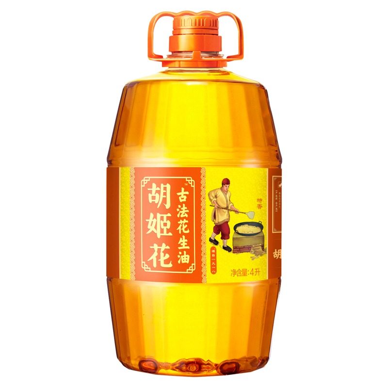 胡姬花 古法花生油 4L【kl】