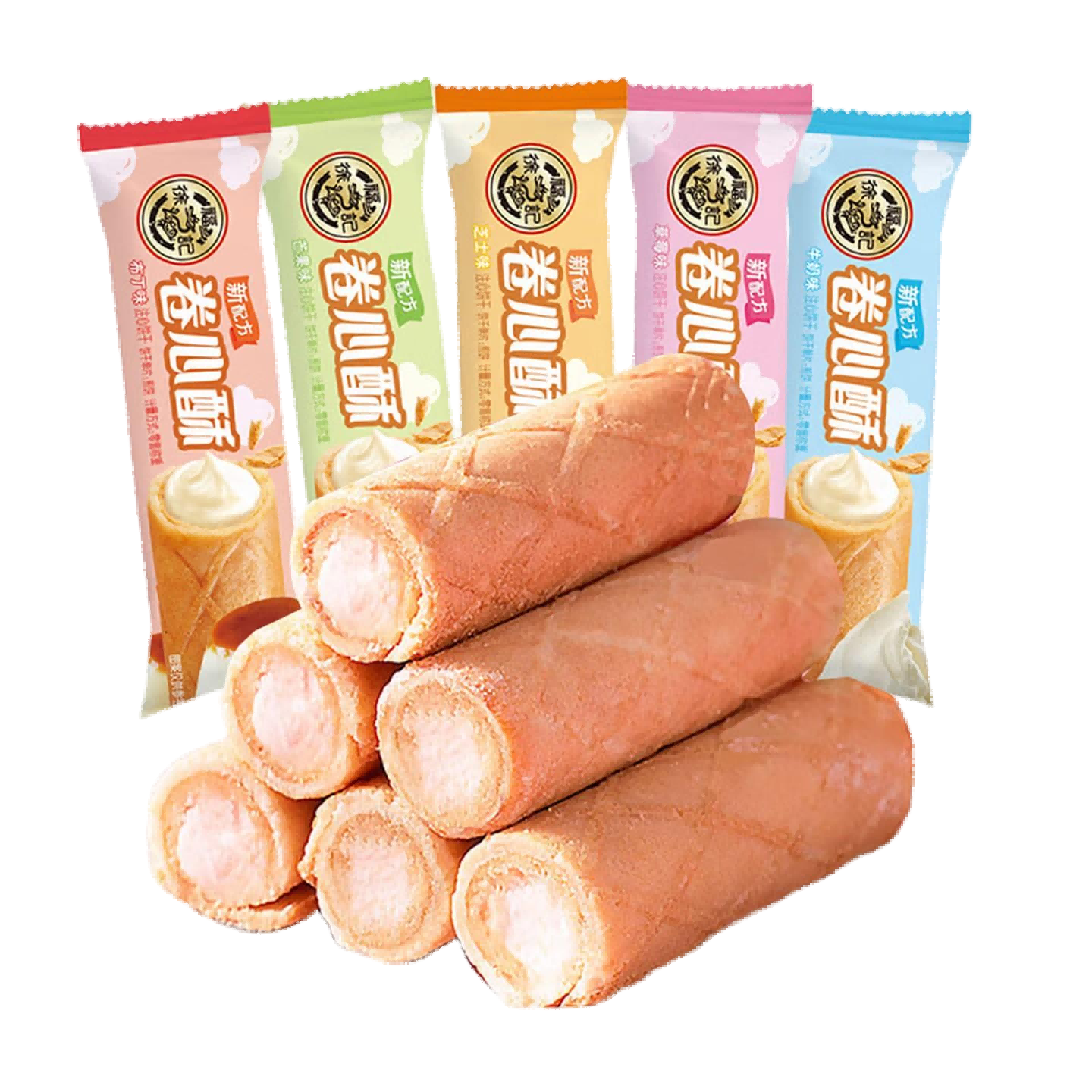 【天猫U先】徐福记卷心酥 20支 混合口味