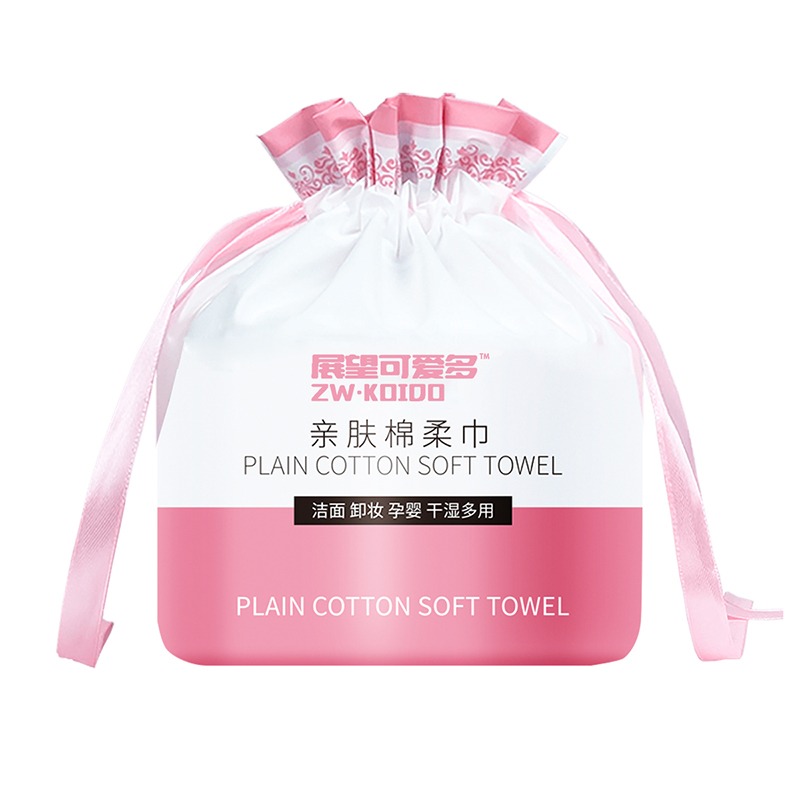 可爱多卷筒式洗脸巾50段*3卷