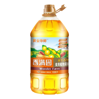 香满园食用植物调和油5L