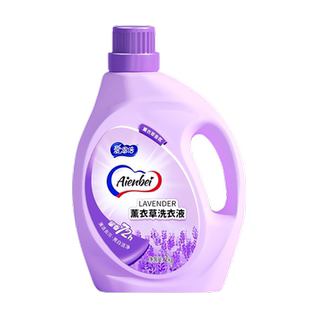 qyg 1瓶 2kg 爱恩倍薰衣草香氛洗衣液