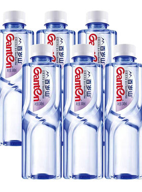 百岁山矿泉水6瓶*348ml天然饮用水小瓶便携装MS