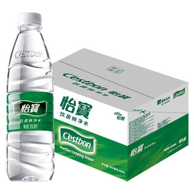 怡宝饮用纯净水555ml*24瓶