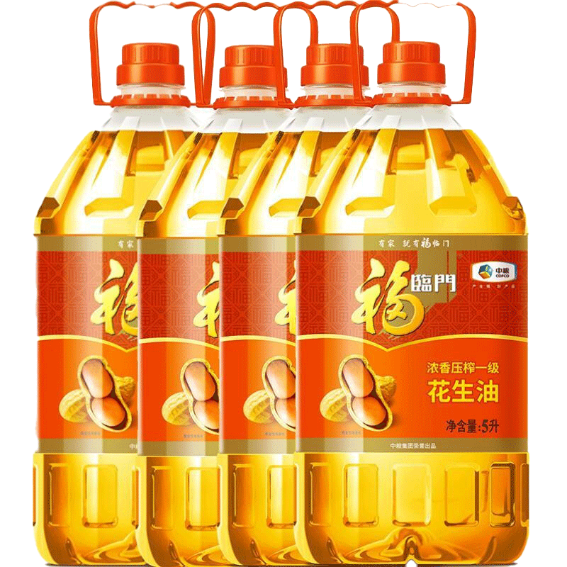 福临门浓香压榨一级花生油