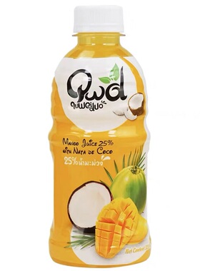 【U先试用】趣味多果汁饮料（含椰果） 320ml*4 芒果