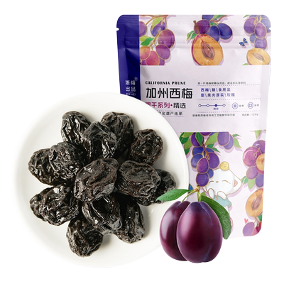 浙梅加州西梅酸甜蜜饯零食独立包装西梅干108g*2袋-Y