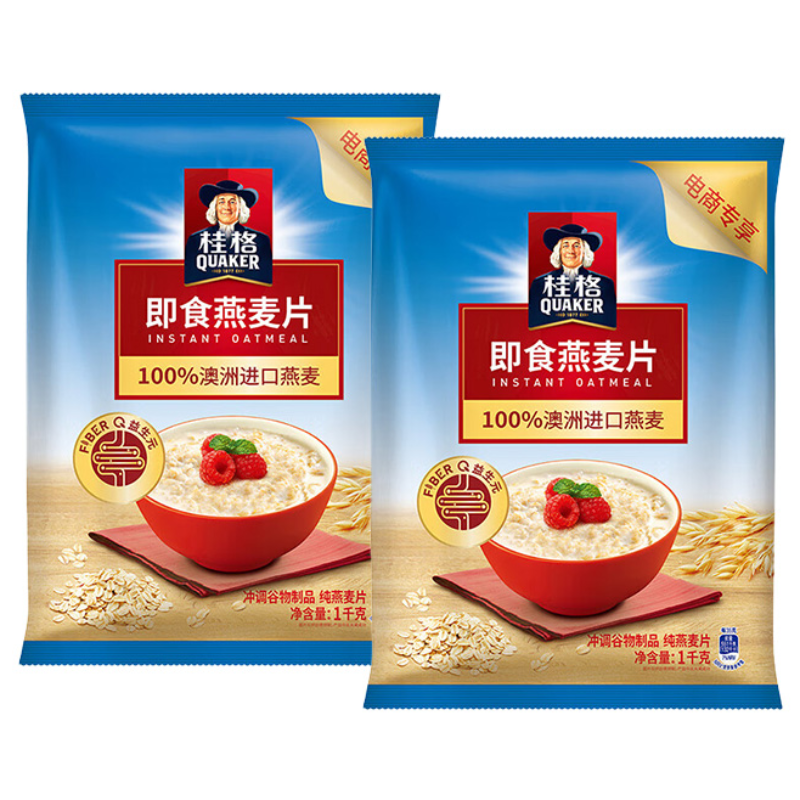 桂格即食燕麦片1000g*1袋