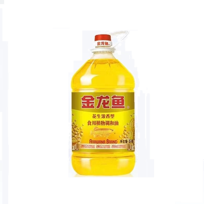 金龙鱼花生浓香型5L原味