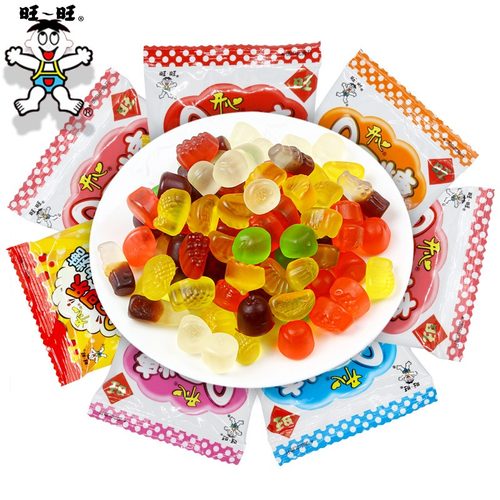 旺旺QQ糖袋装 500g（约26包） 混合味【kl】