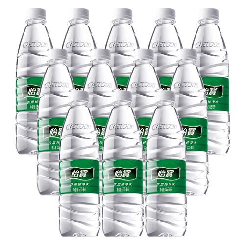 怡宝纯净水 555ml*12瓶 塑膜装 【kl】