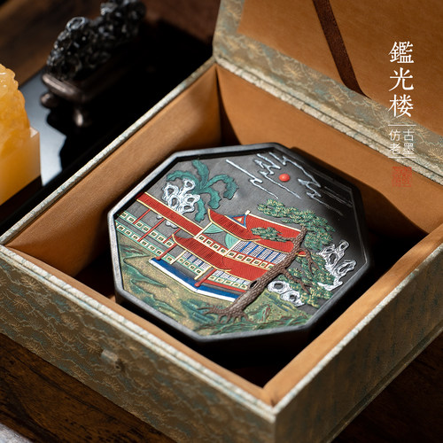 善琏湖笔国家非遗手工墨条墨锭
