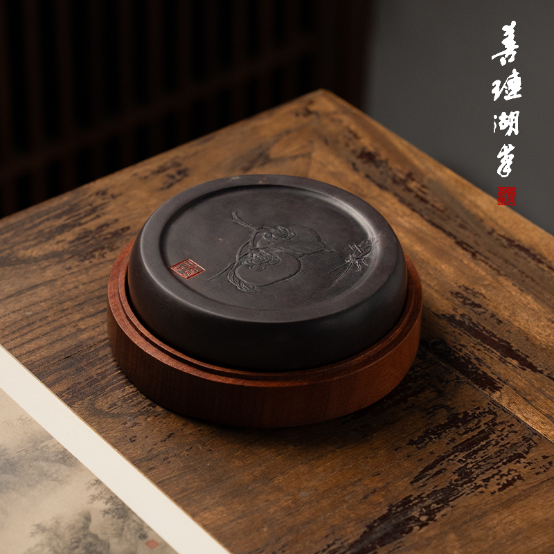 善琏湖笔砚台端砚坑仔肇庆原石