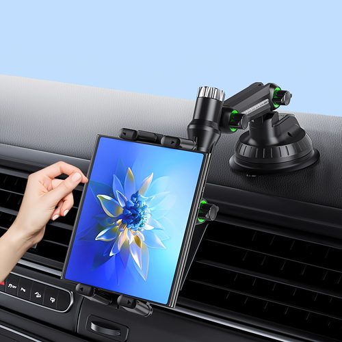 车载折叠屏手机支架吸盘式平板iPad适用华为三星小米X5X32fold346