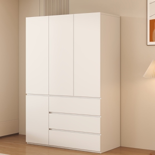 爆款 衣柜家用卧室分段式 免拉手衣柜出租房环保无味儿童柜2026新款