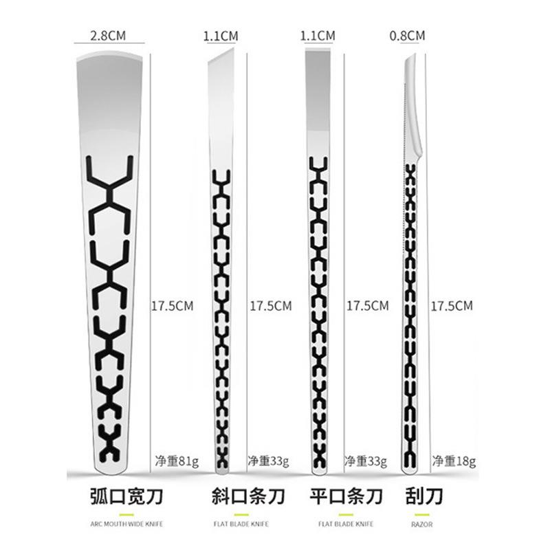 高锰钢修脚刀套装去死皮老茧甲沟灰指甲扦脚刀扬州三把刀修脚工具