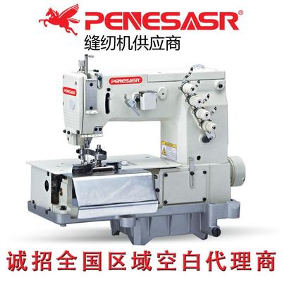 新款2000C带刀电脑直驱裤耳机带刀库袢机缝纫机