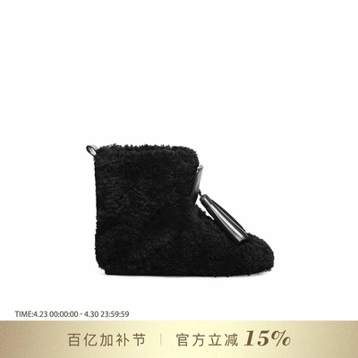 DYMONLATRY复古流苏毛毛雪地靴