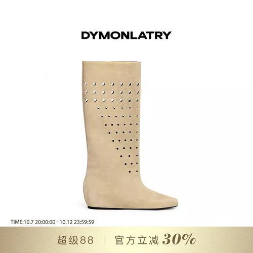 DYMONLATRY春季新款镂空高筒靴