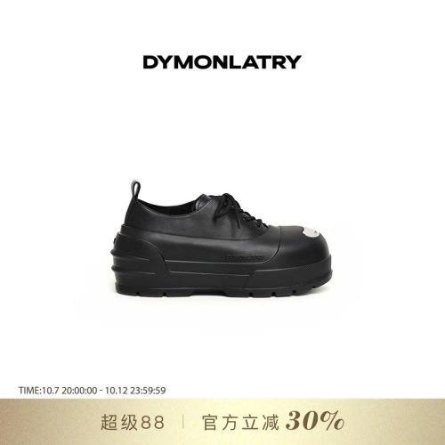 DYMONKLATRY圆头金属装饰休闲鞋