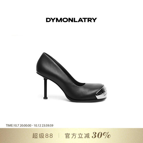 DYMONLATYR圆头高跟鞋