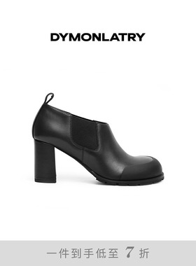 DYMONLATRY 2025新品女士高跟鞋 机能圆头深口高跟鞋