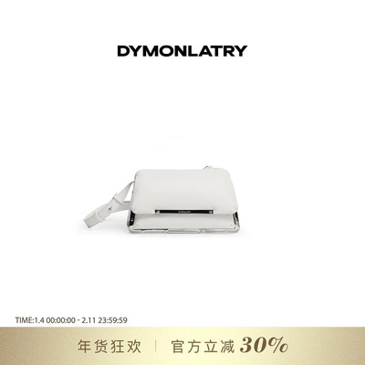 DYMONLATRY金属装饰羊皮枕头包