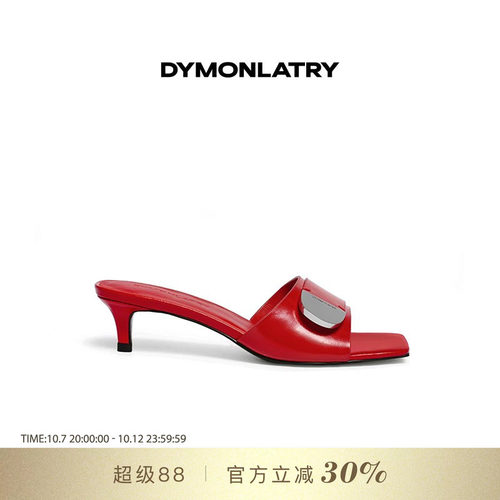 DYMONLATYR高跟细跟凉拖鞋凉鞋