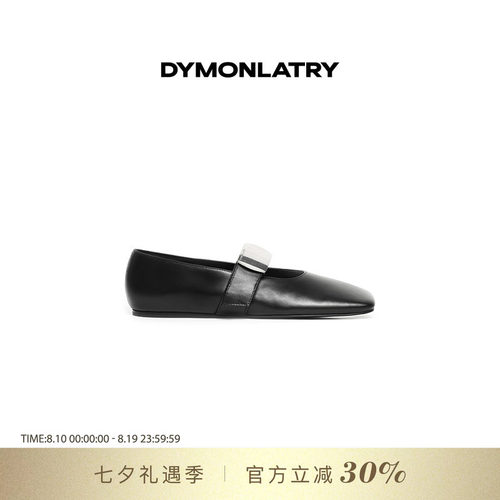 DYMONLOATRY金属带扣方头玛丽珍