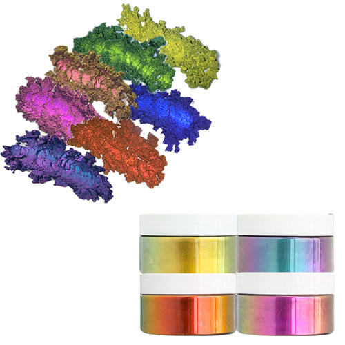 铂梵变色龙水光猫眼磁粉美甲粉