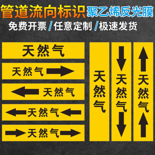 天然气管道标识牌