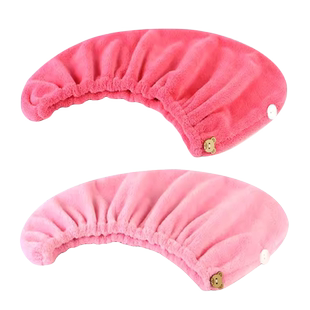 加厚吸水干发帽成人女长发擦头发包头毛巾浴帽速干发儿童干发巾