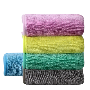 擦地专用抹布无水印擦地板家务清洁拖地布加捻无痕毛巾拖把替换布