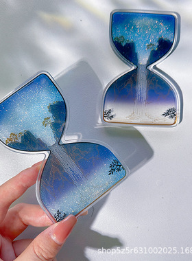 【见山见海见你】星河流转银河瀑布夜光流麻亚克力流沙