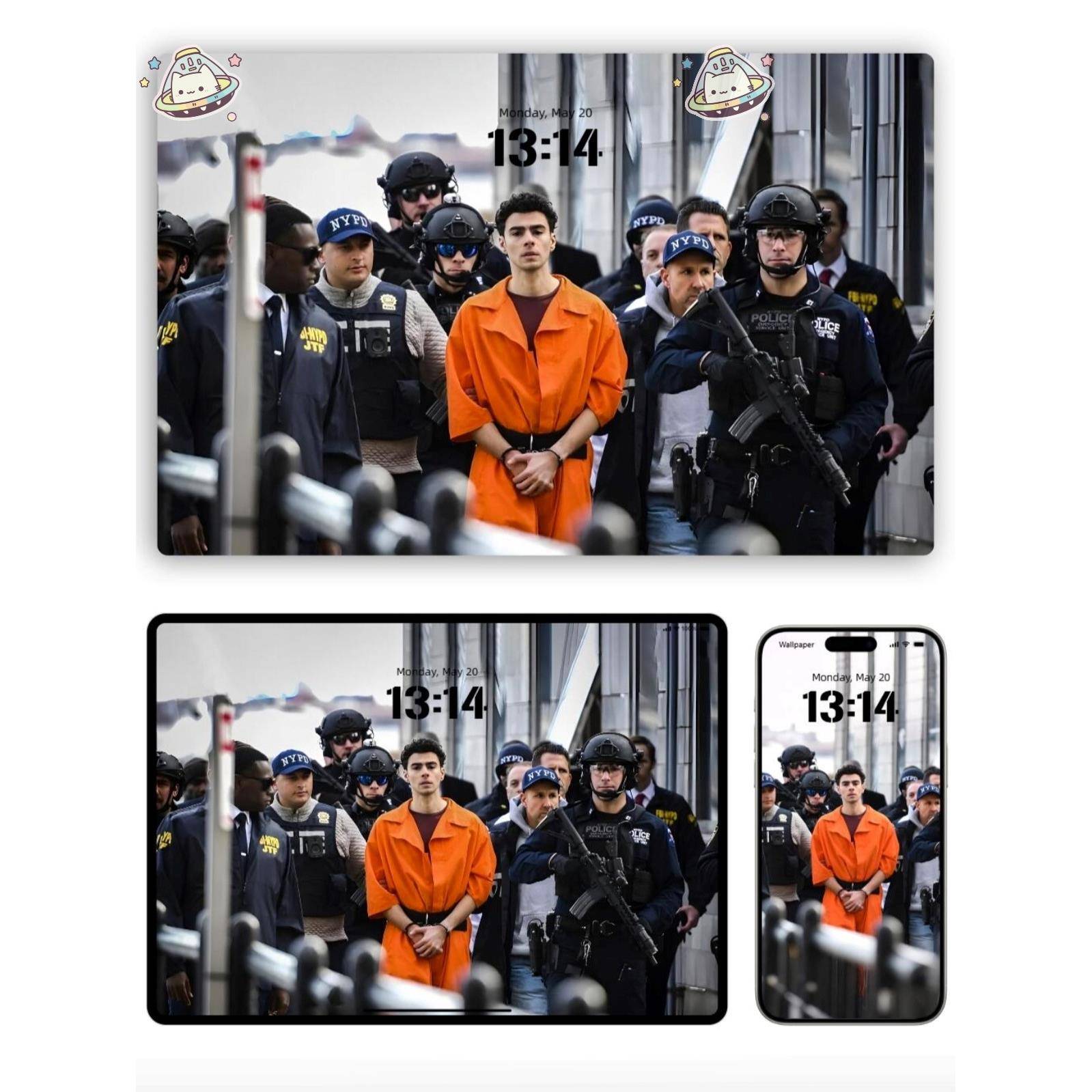 6张梵路易吉纯狱风走秀 横屏苹果手机iPad平板电脑壁纸 无损高清