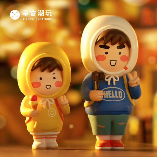 CarryGrow旅行者公仔幸会潮玩