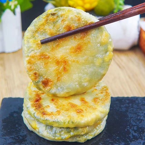 韭菜鸡蛋荠菜鸡蛋纸皮馅饼