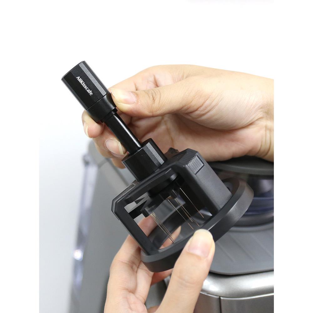 意大利布粉针旋转针式粉布磁力可调结块粉针散粉针棒器具