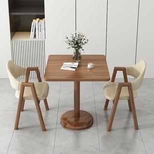 阳台茶桌椅组合喝茶小方桌现代简约网红款小型会客桌休息区洽谈桌