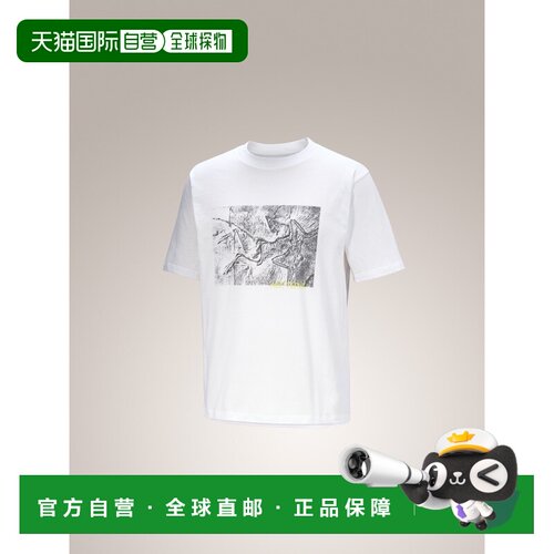 自营 始祖鸟KRAGG COTTON LITHOGRAPHICA男款纯棉短袖T恤