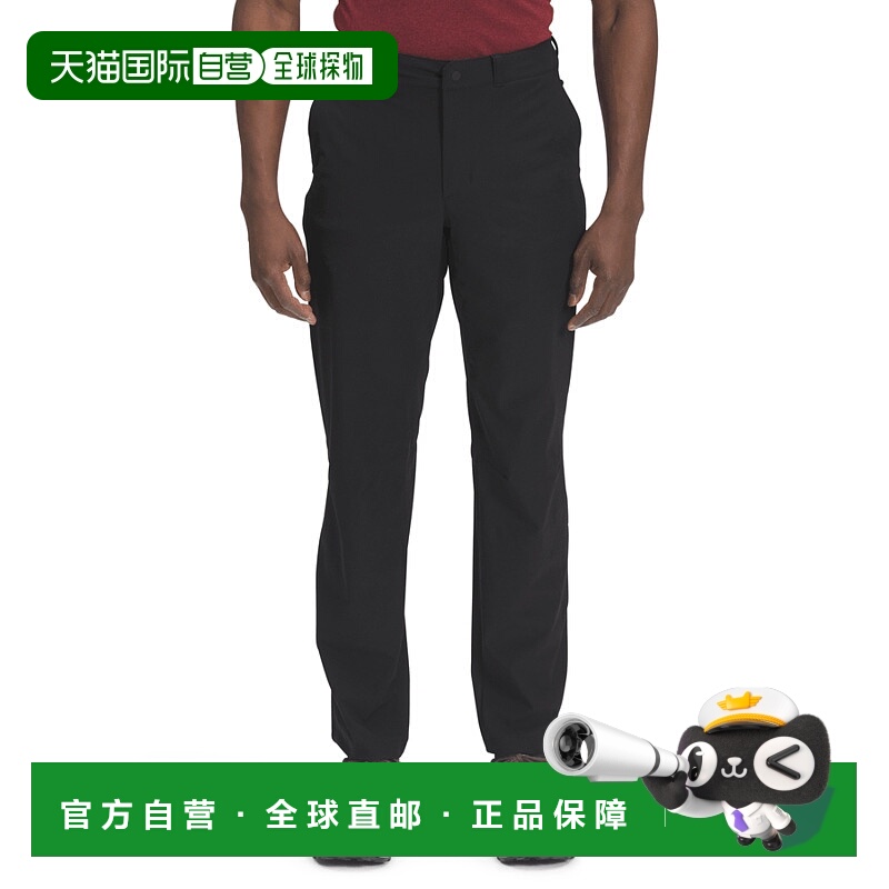 自营The North Face Paramount男式长裤棕色正面直筒拉链飞边SGN1