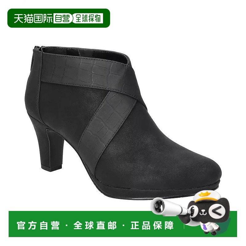 1小时内可退 【美国直邮】easy street 女士 靴子厚底短靴厚底鞋