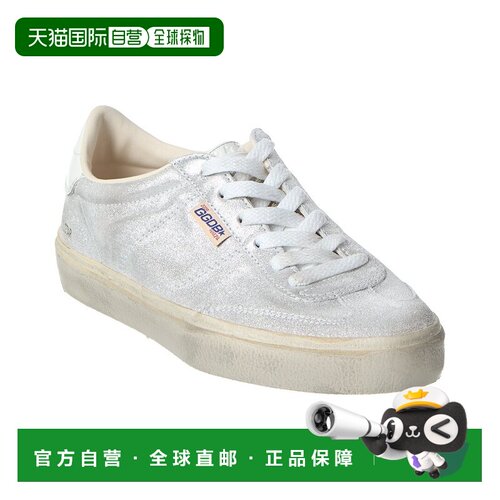 自营Golden Goose Soulstar Leather Sneaker - white 美国奥莱直