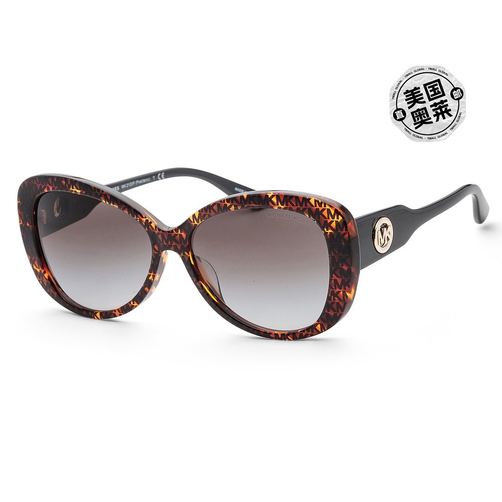Michael Kors Women\'s Positano 58mm Sunglasses- mk logo pri-封面