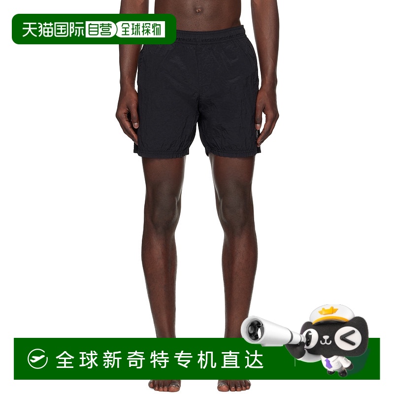 1h可退 香港直邮潮奢 Stone Island 石头岛 男士 黑色 B100004 Ny
